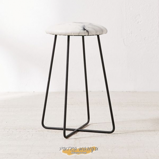 Stool Cafe Minimalis Unik Motif - Gambar 2